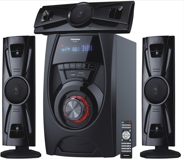Tsaradia 3.1 Amplifier Sound Box TS-A21 Karaoke DJ MP3 USB Bluetooth Audio Speaker Home Theatre - Sydney Whole Sale Pty Ltd